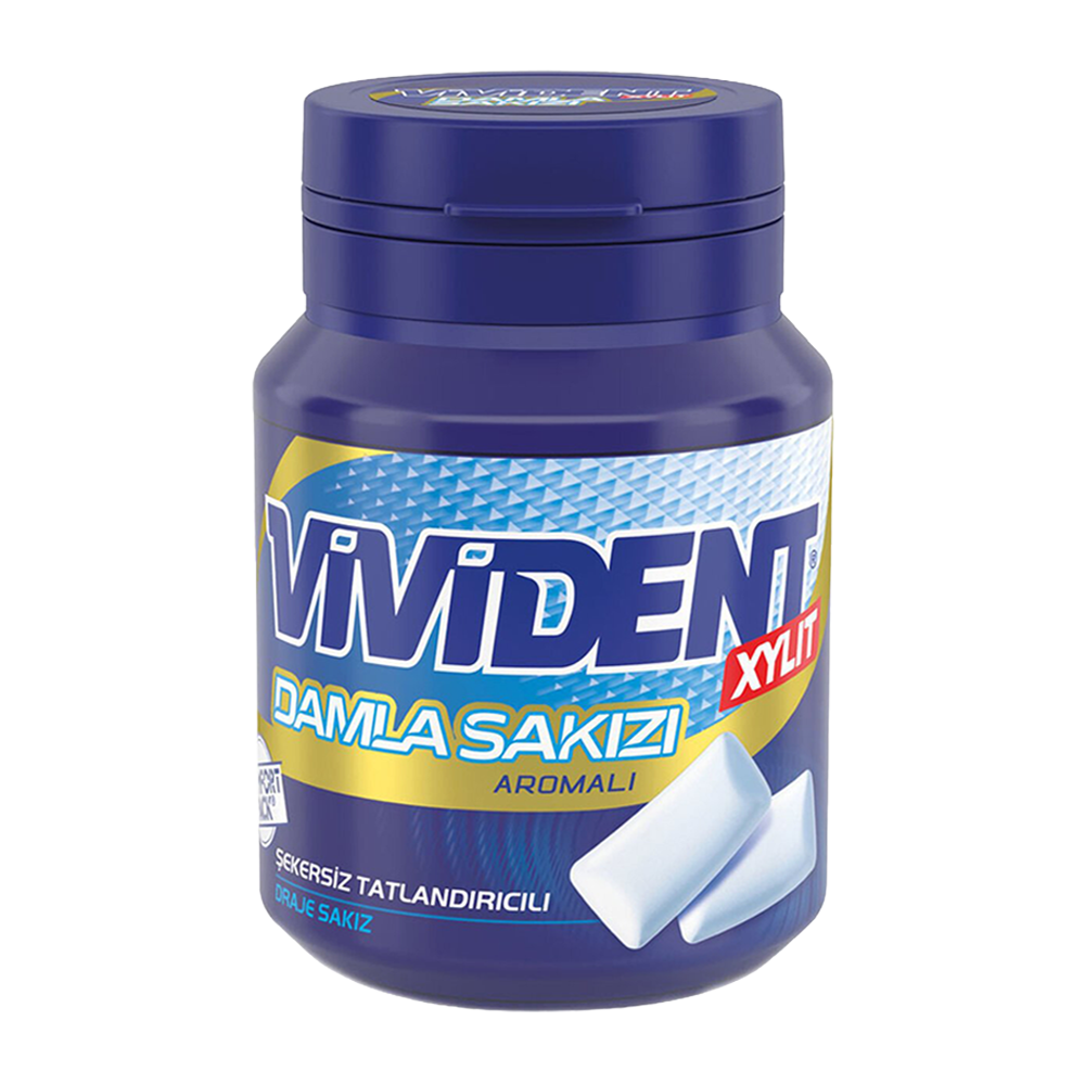 Vivident Xylit Sakız 67Gr Damla Sakız Aromalı