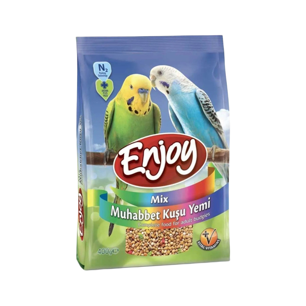 Enjoy Muhabebet Kuş Yemi 400 Gr Mix