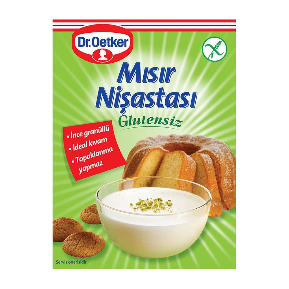 Dr.Oetker Mısır Nişastası 150Gr Glutensiz