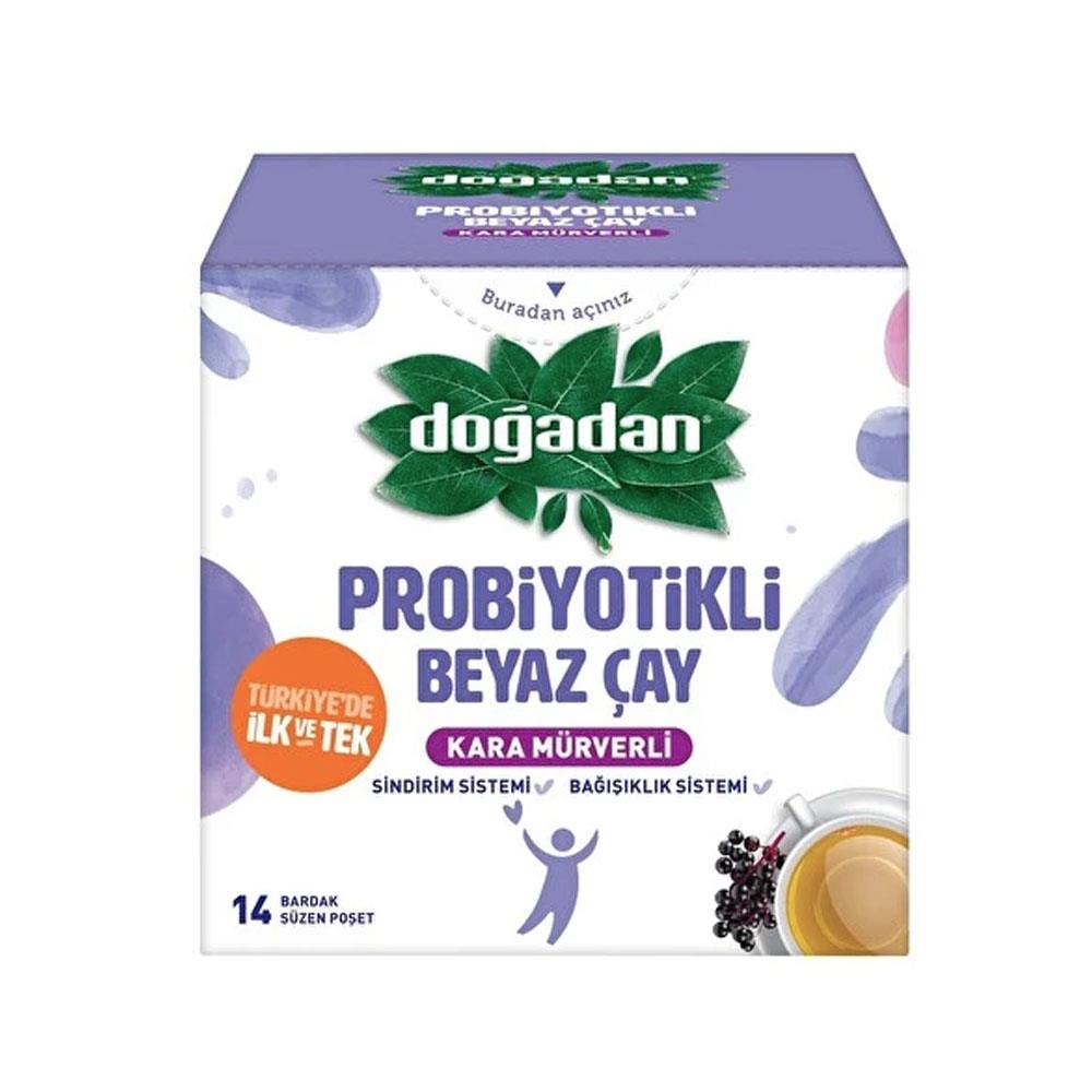 Doğadan Probiyotikli Çay 14'lü Kara Mürverli**