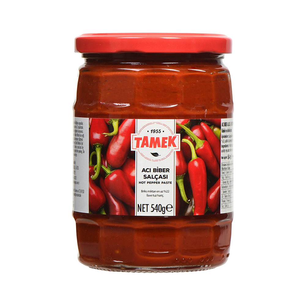 Tamek Biber Salçası 540Gr Acı