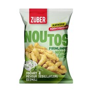 Züber Noutos Yoğurt & Mevsim Yeşillikleri Çeşnili Nohut Cips 55Gr