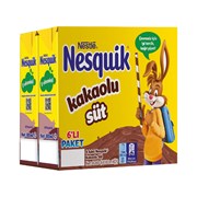 Nestle Kakaolu Süt Nesquik 6*180 Ml 