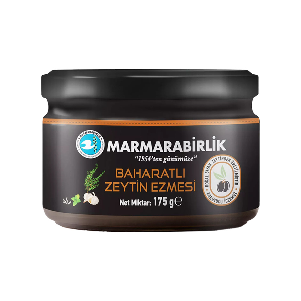 Marmara Birlik Baharatlı Zeytin Ezmesi 175Gr