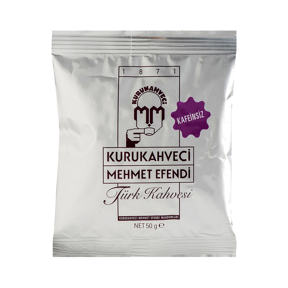 Mehmet Efendi Türk Kahvesi 50 Gr Kafeinsiz