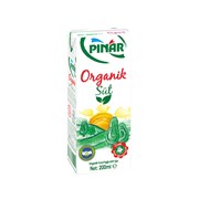 Pınar Organik Süt 200 Ml % 3 Yağlı