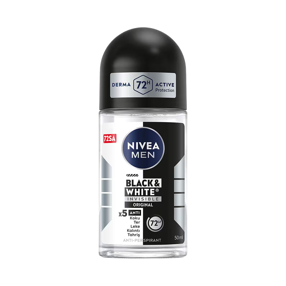 Nivea Invisible Black & White Original Roll-On 50 Ml.