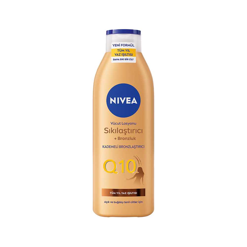 Nivea Sıkılaştırıcı Bronzluk Q10 Açık Ve Buğday Tenli Ciltler 250 Ml