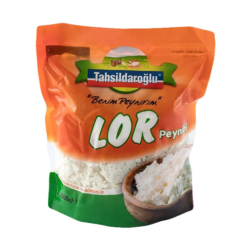 Tahsildaroğlu Lor Peyniri 500 Gr