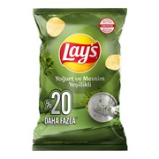 Lays Patates Cipsi 160Gr Yoğurt ve Mevsim Yeşillikli