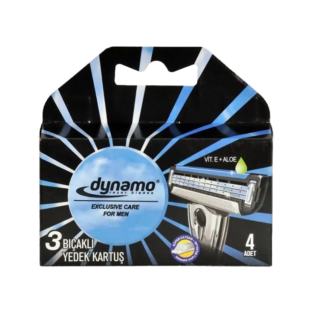 Dynamo Erkek 3 Bıçaklı Yedek Kartuş Bond 4'Lü