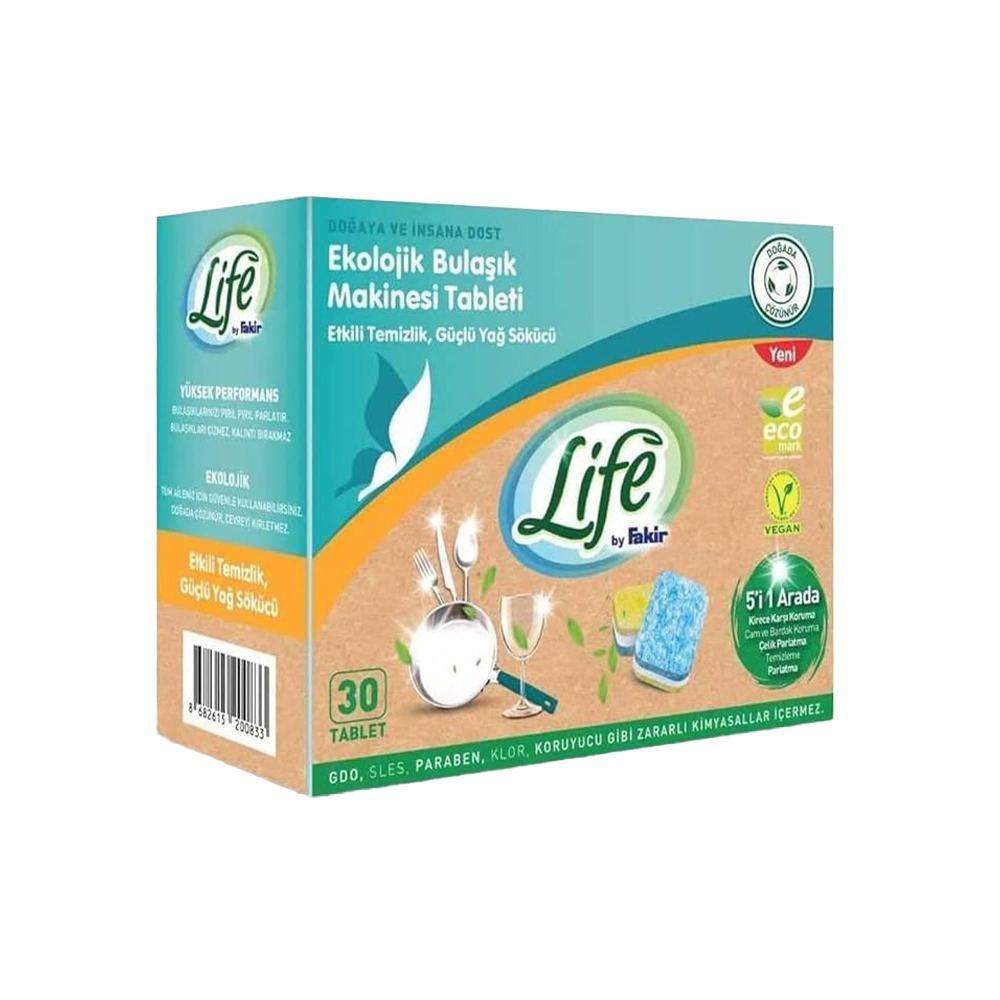 Life Fakir Bulaşık Makinesi Tableti 30 Lu