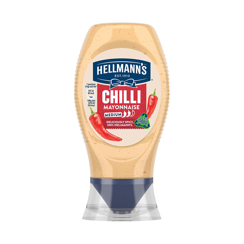 Hellmann' s Acılı Mayonez 230 Gr.