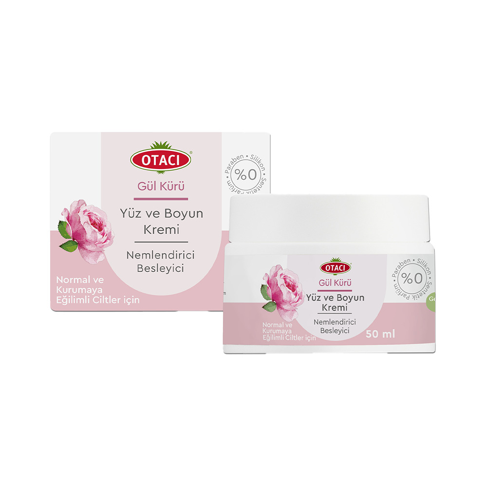Otacı Gül Kürü Yüz ve Boyun Kremı 50Ml