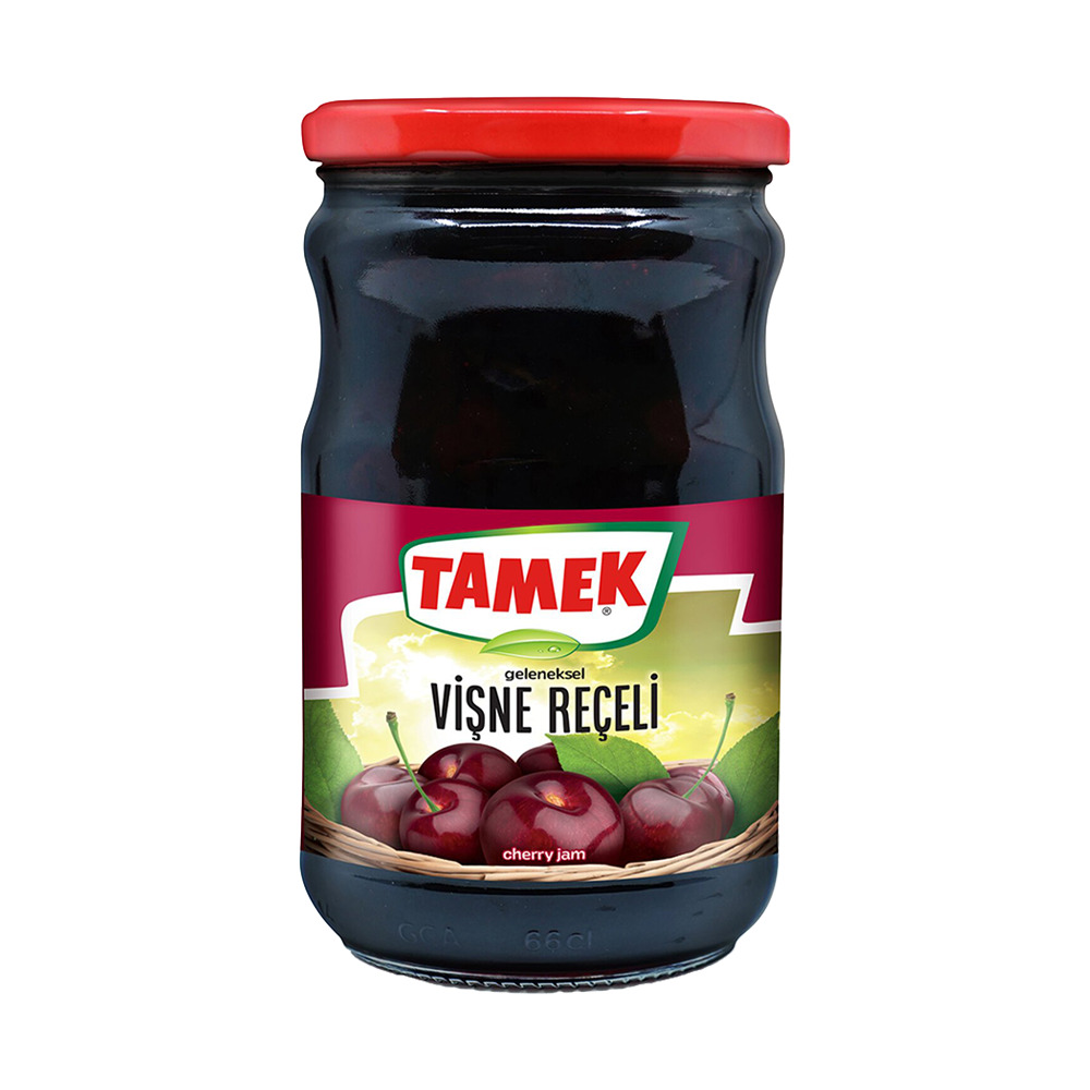 Tamek Vişne Reçeli Kavanoz 800 Gr.