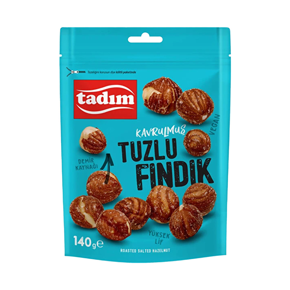 Tadım Kavrulmuş Tuzlu Fındık 140 Gr.