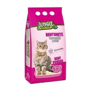 Jungle Bentonit Kedi Kumu İnce Parfümlü  5 lt