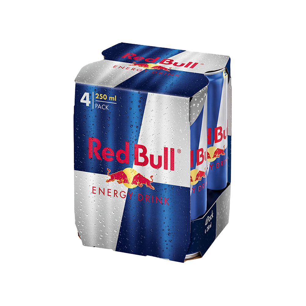 Red Bull Enerji İçeceği 4*250 Ml .