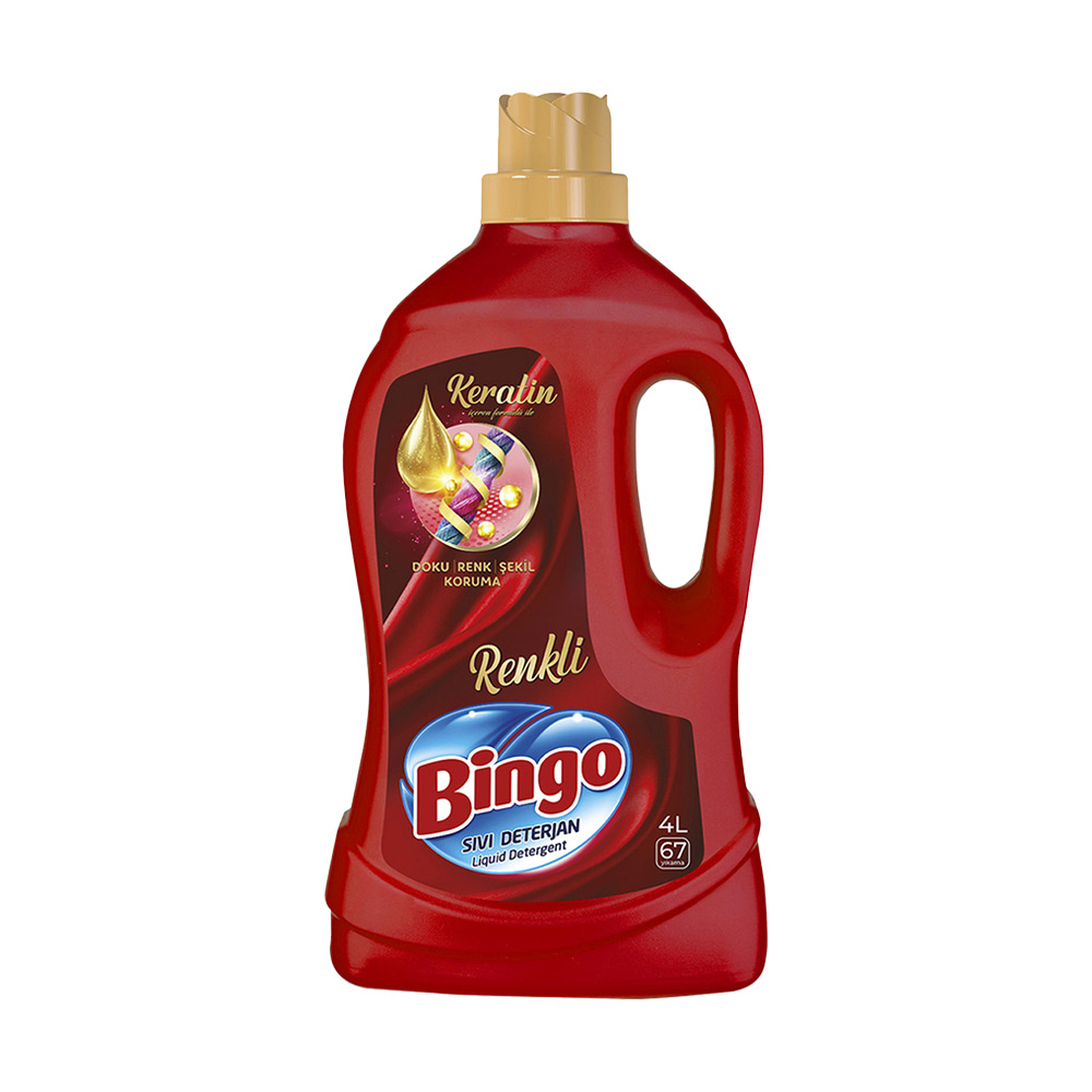 Bingo Renklilere Özel Sıvı Deterjan 4 Kg 