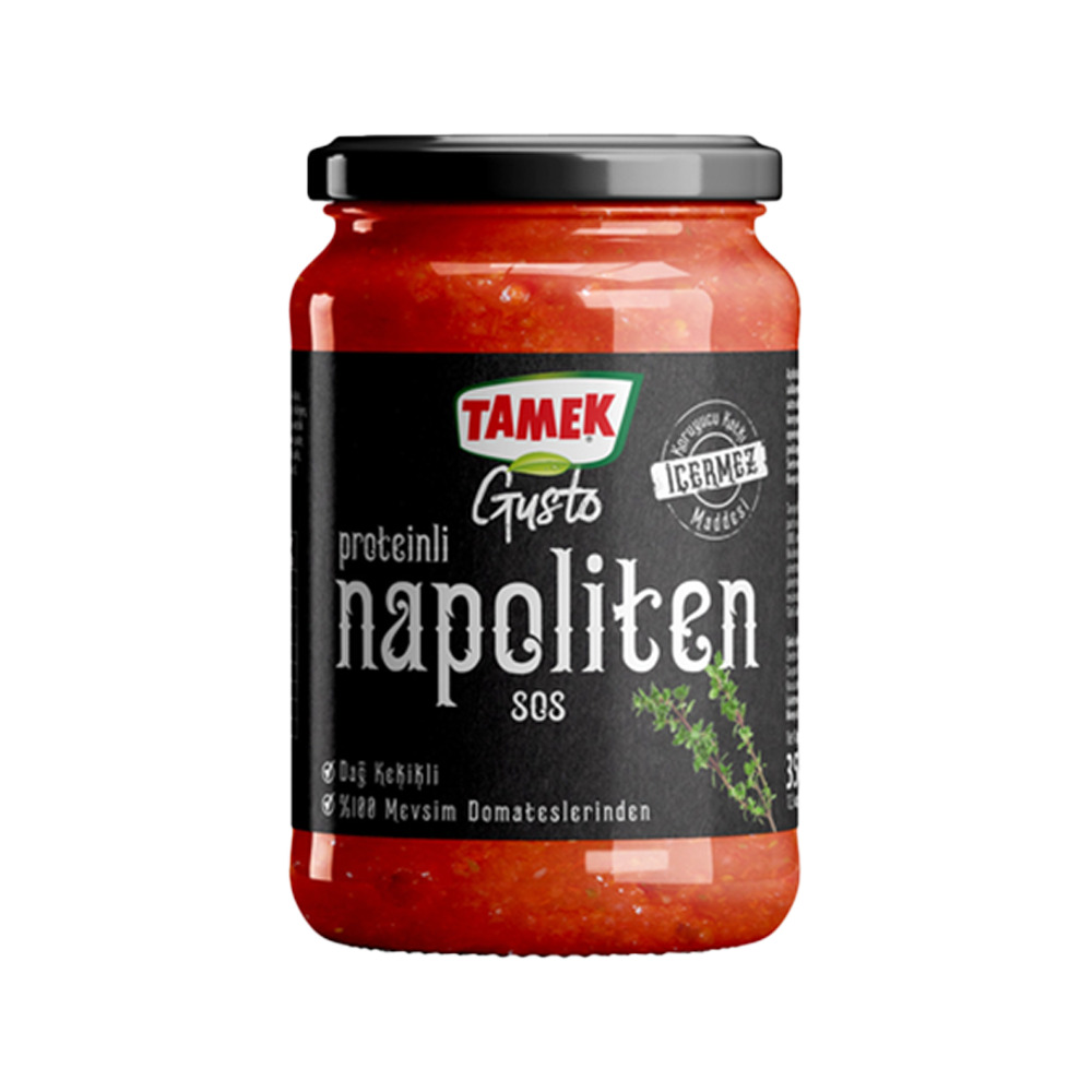 Tamek Gusto Proteinli Napoliten Makarna Sosy 350 Gr