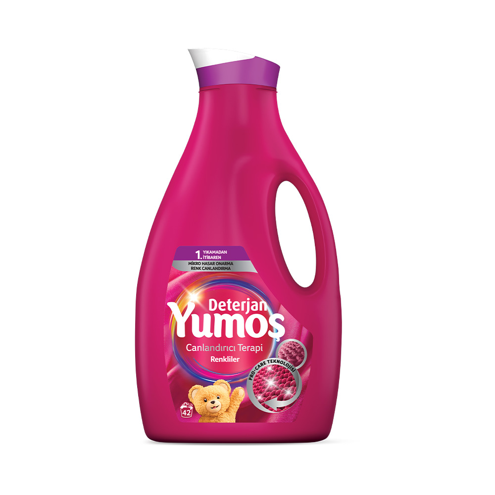 Yumoş Bakım Deterjanı Renkli 2500 ML