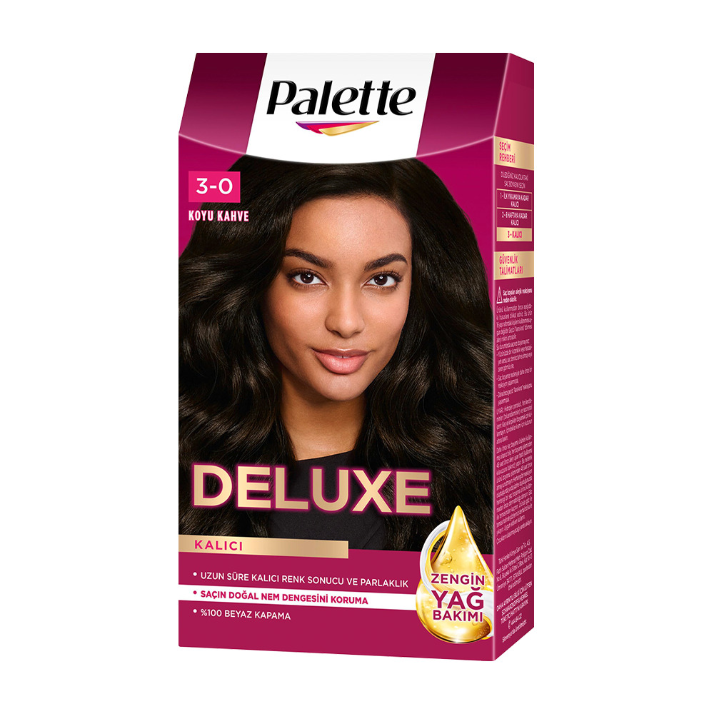 Palette Deluxe Set Boya 3-0 Koyu Kahve 50 Ml.