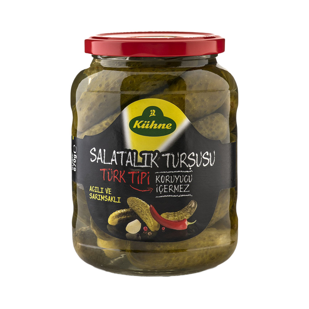 Kühne Türk Tipi Salatalık Turşusu 670 Gr.