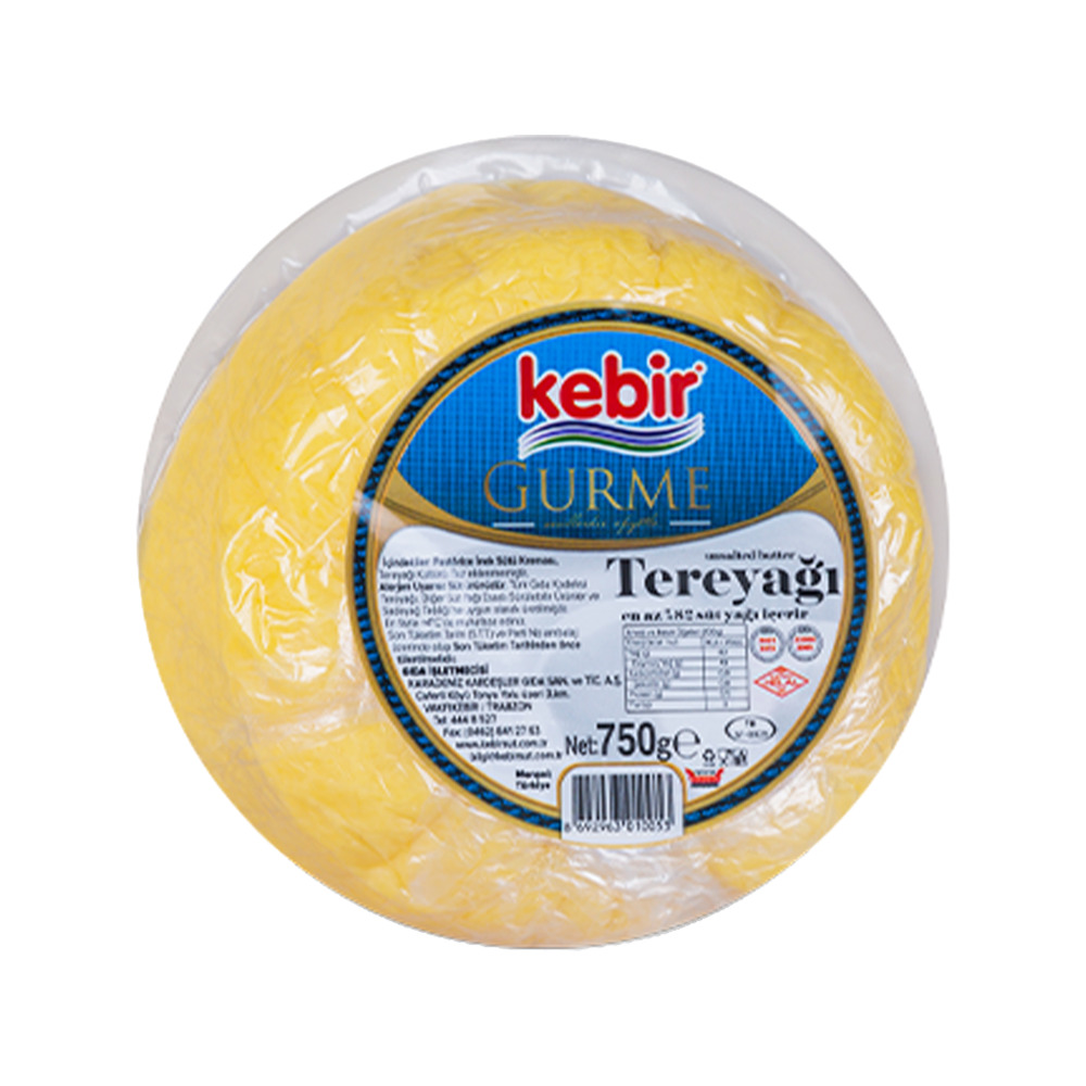 Kebir Gurme Tereyağ 750 Gr