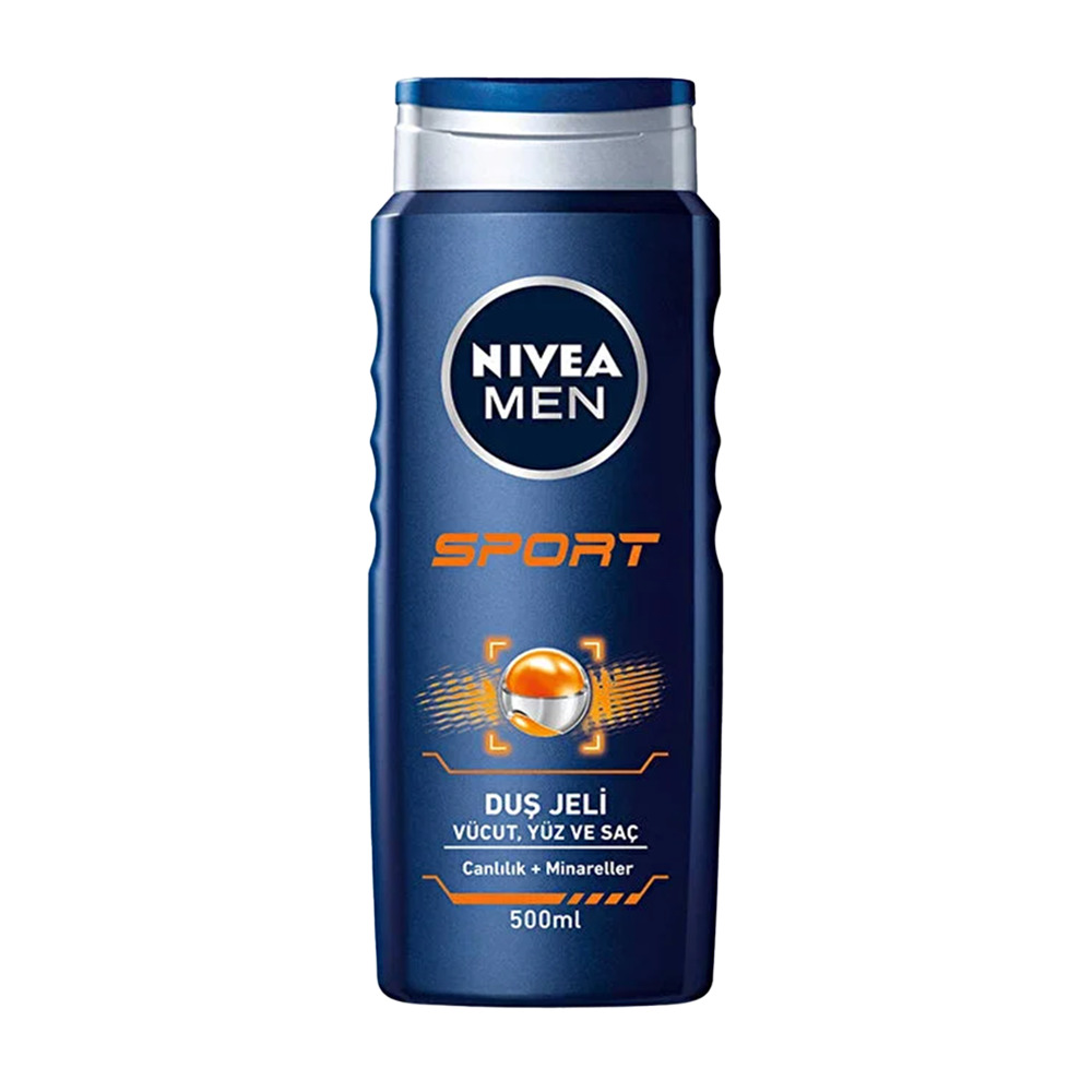 Nivea Men Sport Sac Yüz ve Vücut Jeli 500 Ml 