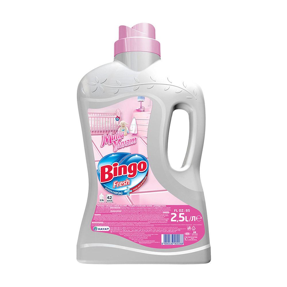 Bingo Fresh Yüzey Temizleyici 2,5 Lt  Mutlu Yuvam