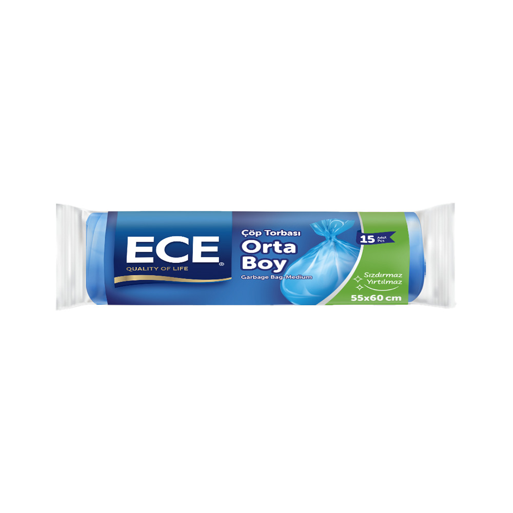 Ece Çöp Torbası Orta 15 Li