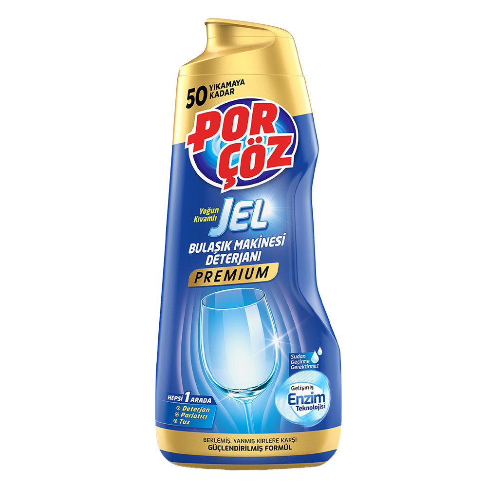 PorÇöz Premium Bulaşık Makinesi Deterjanı Jel 900ML