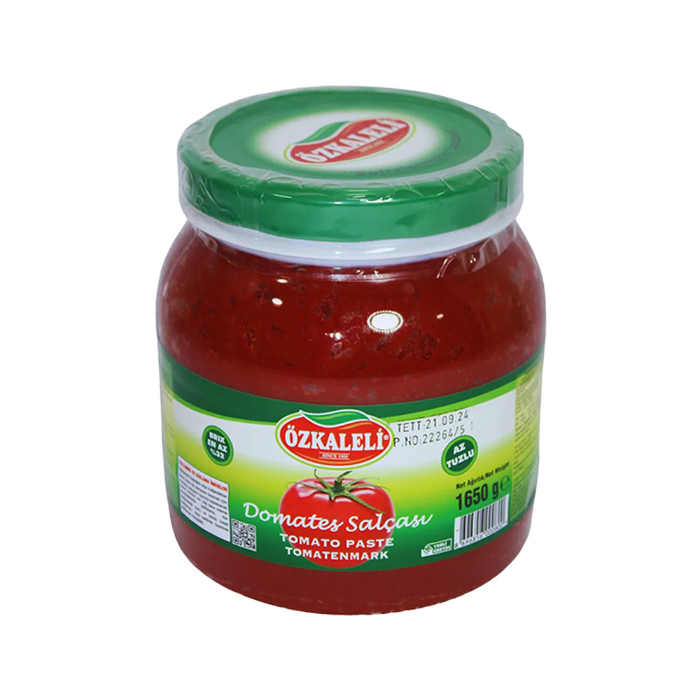 Özkaleli Az Tuzlu Domates Salçası 1650 Gr 