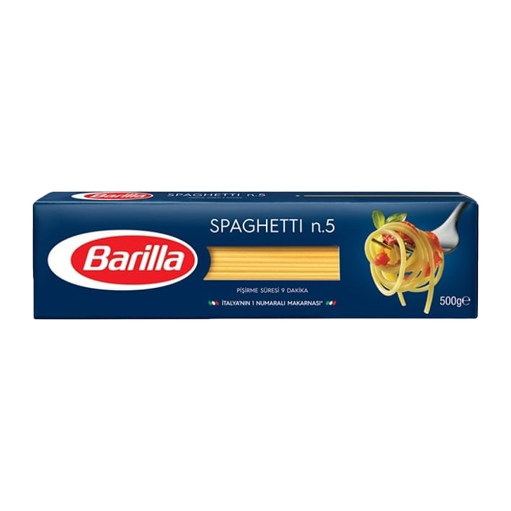 Barilla Spagetti Makarna 500 Gr.