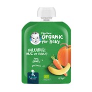 Gerber Organik Pure 90Gr Bal Kabaklı Muz Havuç