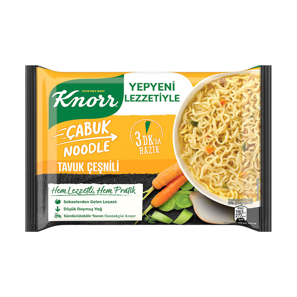 Knorr Noodle 66Gr Tavuk Çeşnili
