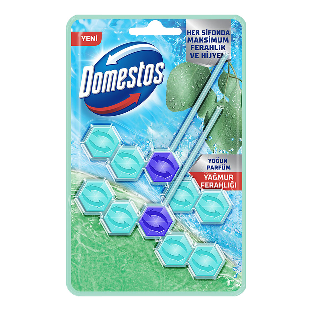 Domestos Wc Blok 2*50 Gr Yağmur Ferah 