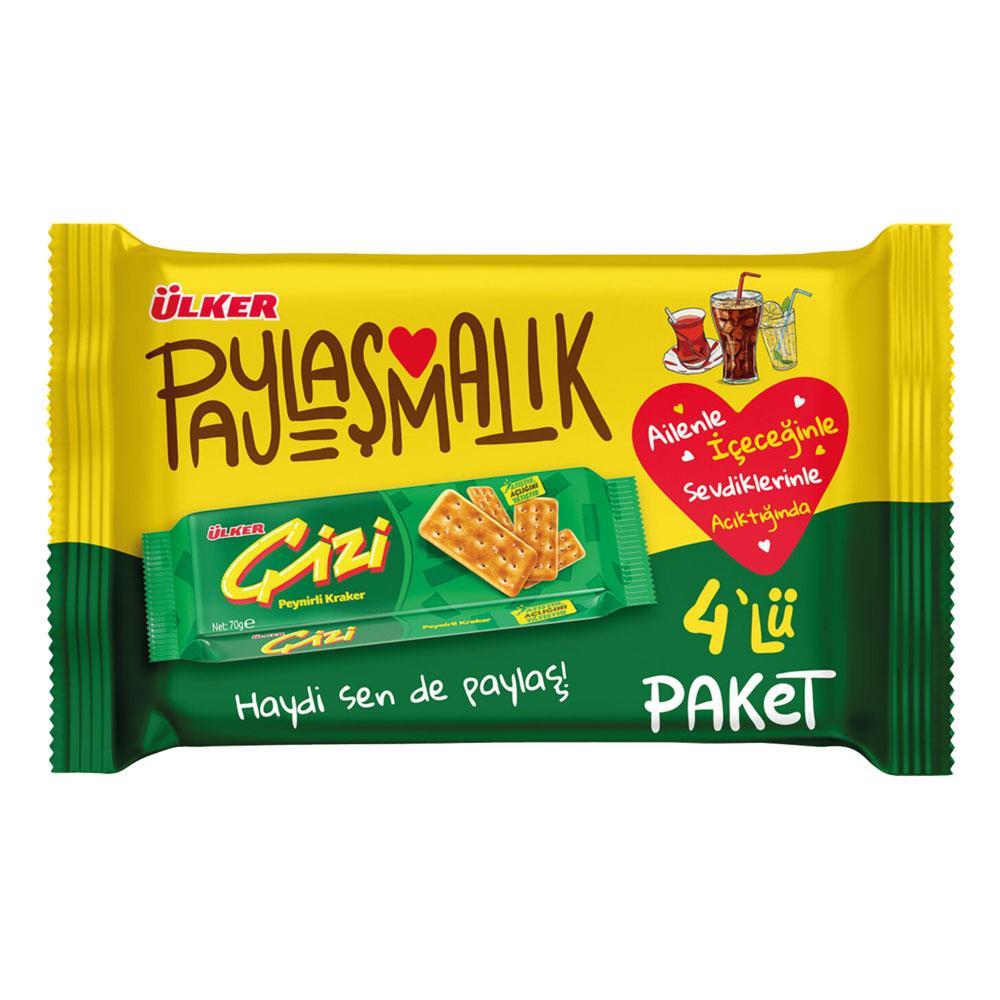 Ülker Çizi Kraker 4 Lü 280Gr
