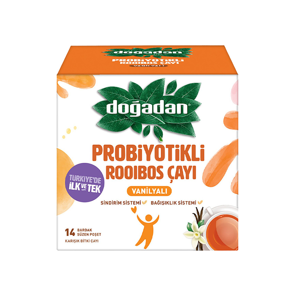 Doğadan Probiyotikli Çay 14'lü Rooıbos