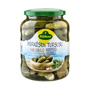 Kühne Ege Usulü Kornişon Turşusu 670Gr