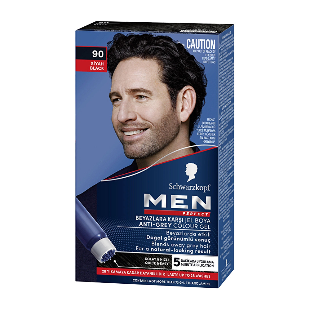 Schwarzkopf Men Jel Boya 90 Siyah
