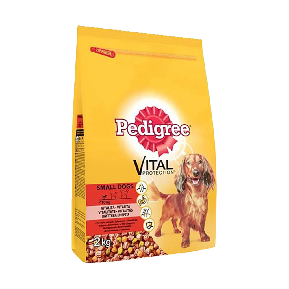 Pedigre Kuru Köpek Maması 2 Kg Sığır Etli  Sebzeli 