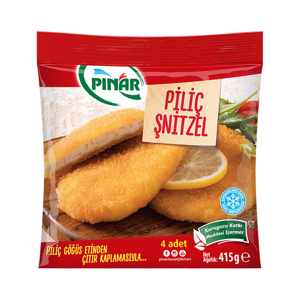 Pınar Piliç Snitzel 415 Gr