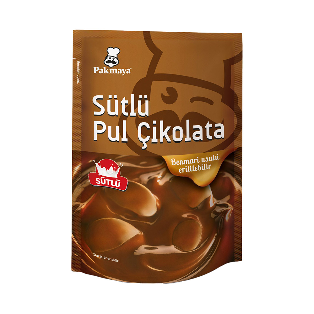 Pakmaya Sütlü Pul Çikolata 100 Gr