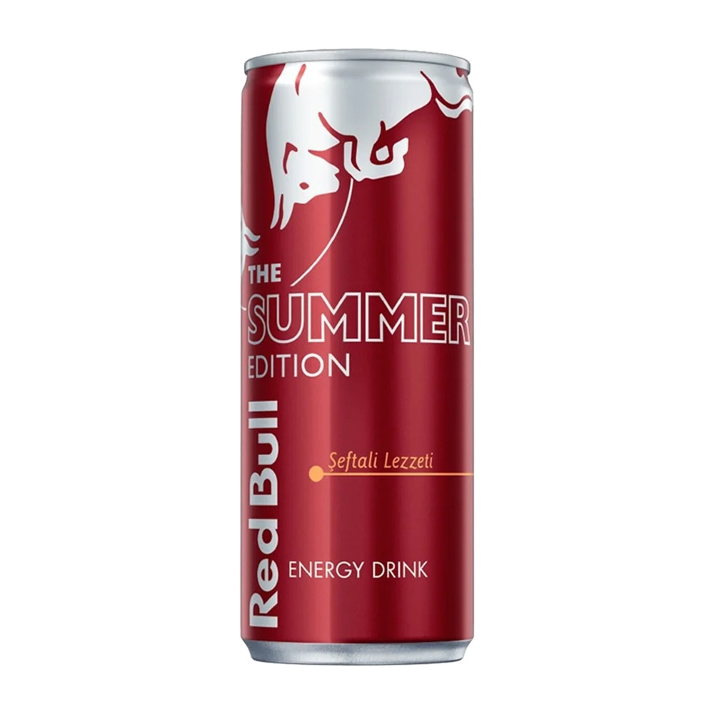 Red Bull The Summer Edition Şeftali Enerji İçeceği 250 Ml 