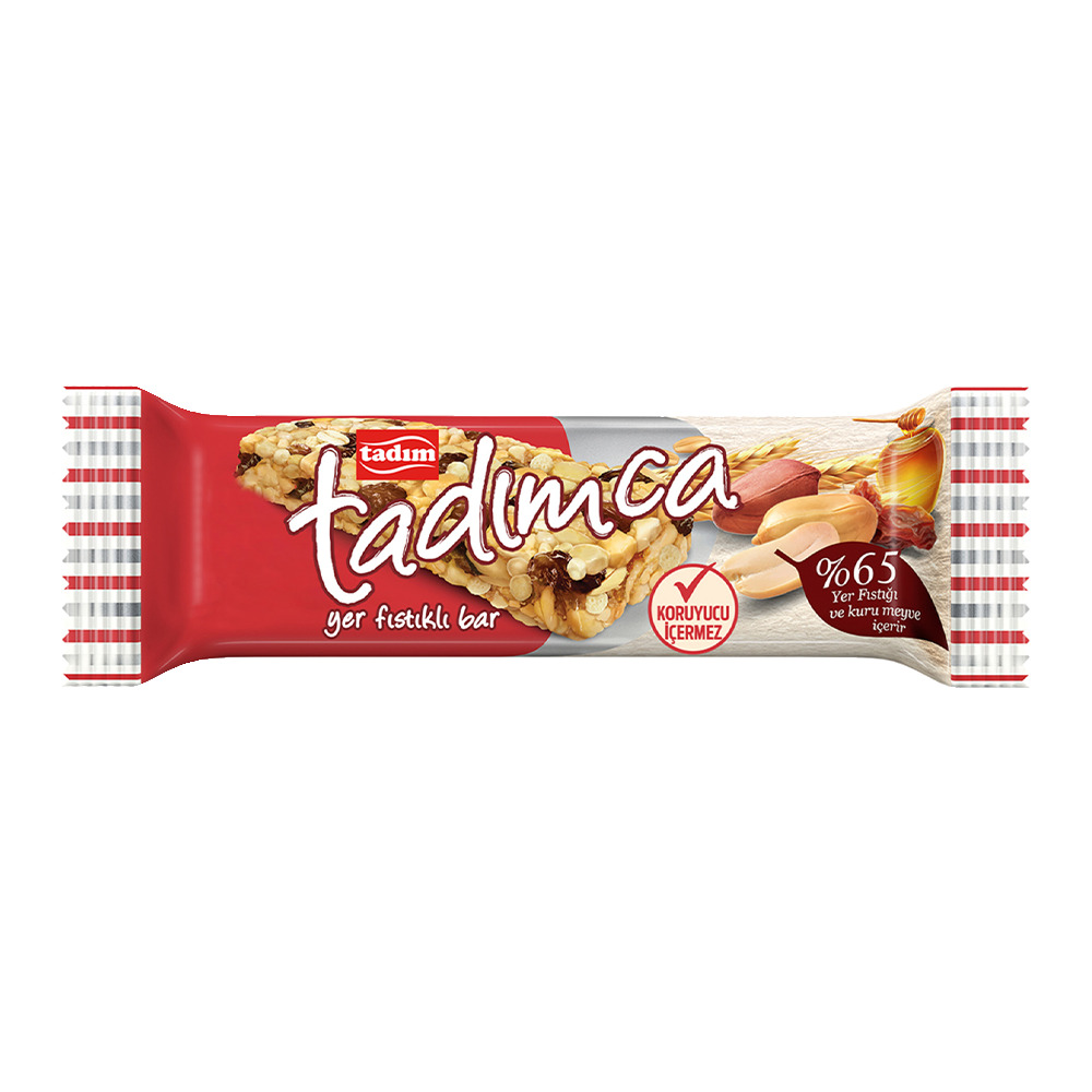 Tadım Yer Fıstıklı Bar 30Gr