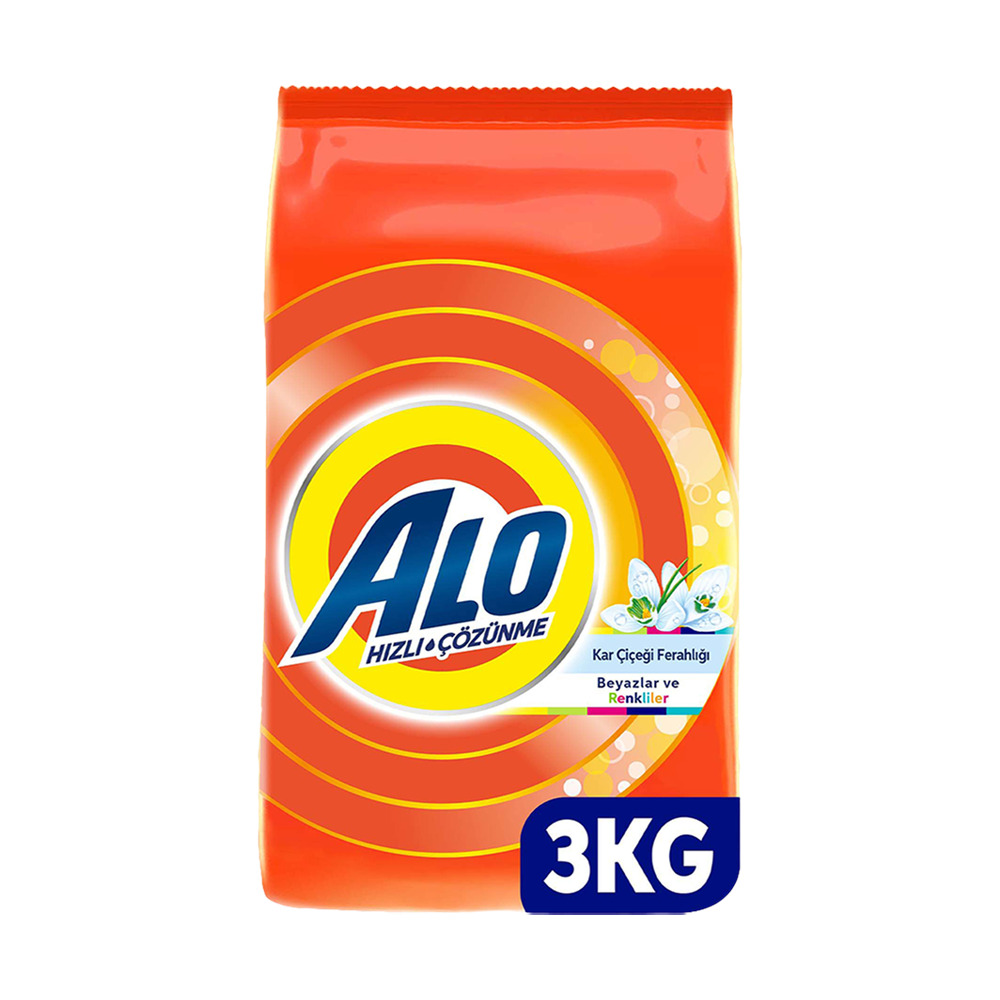 Alo Matik Beyaz ve Renkliler 3 Kg 
