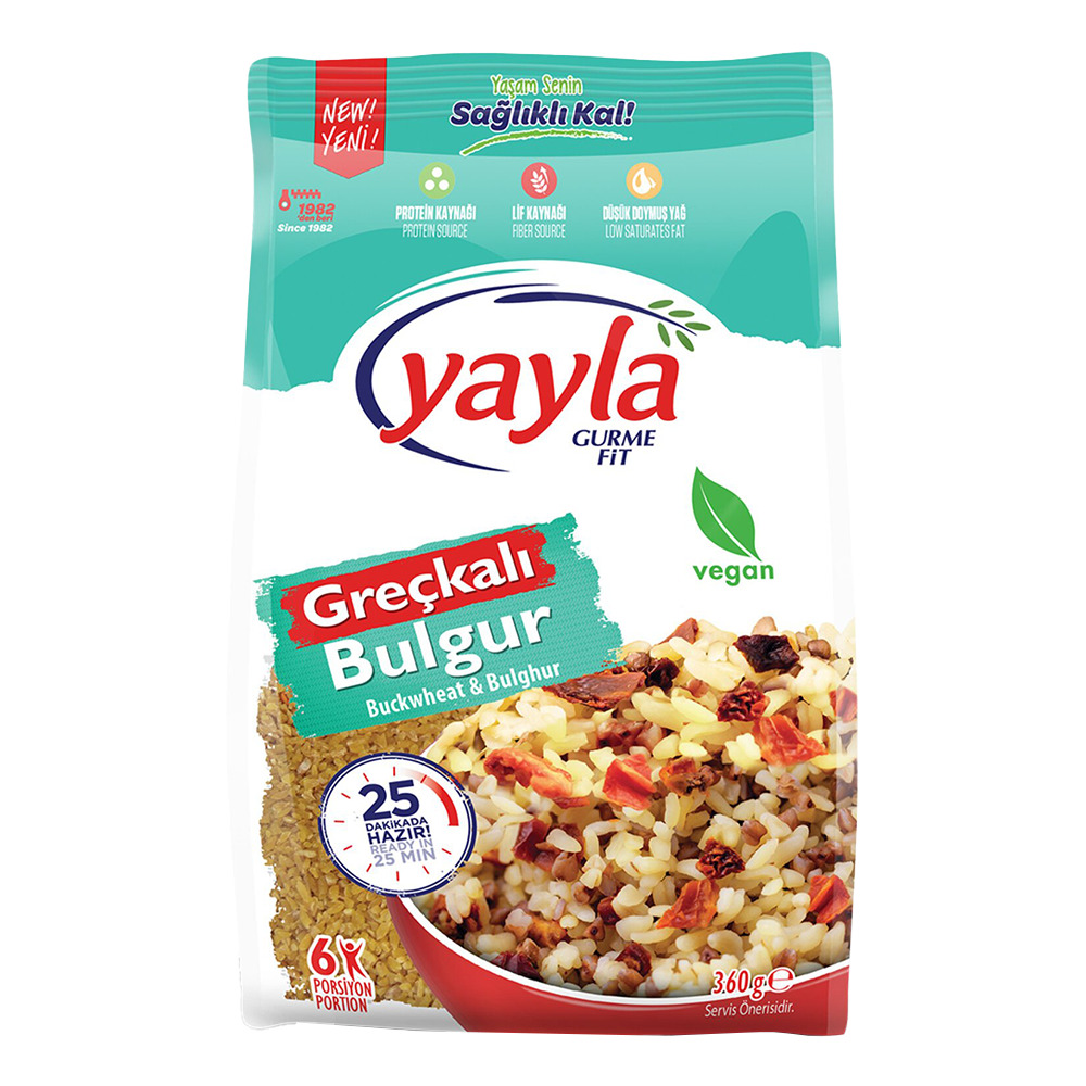 Yayla Gurme Fit Greçkalı Bulgur 360 Gr