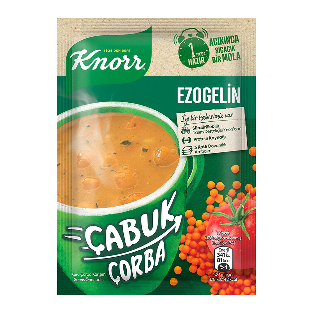 Knorr Çabuk Çorba Ezogelin 22 Gr.