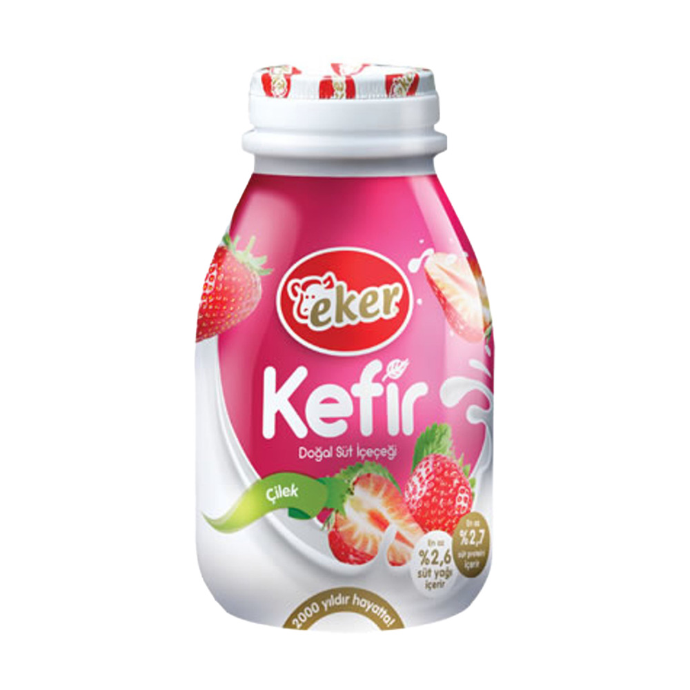 Eker Kefir Çilekli 200 Ml